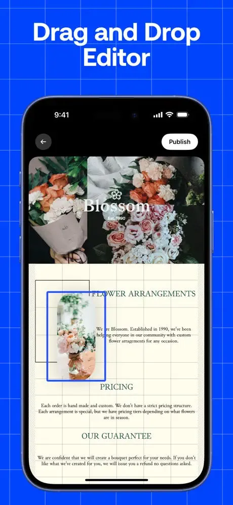 Universe Website Builder App Store screenshot 2