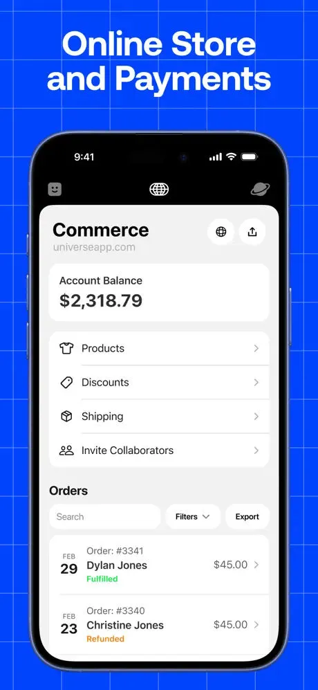 Universe Website Builder App Store screenshot 6