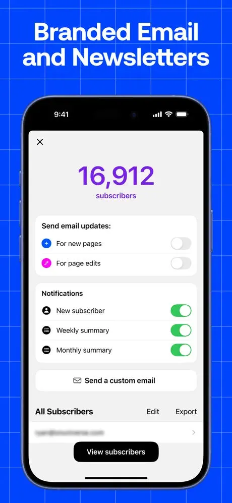 Universe Website Builder App Store screenshot 7