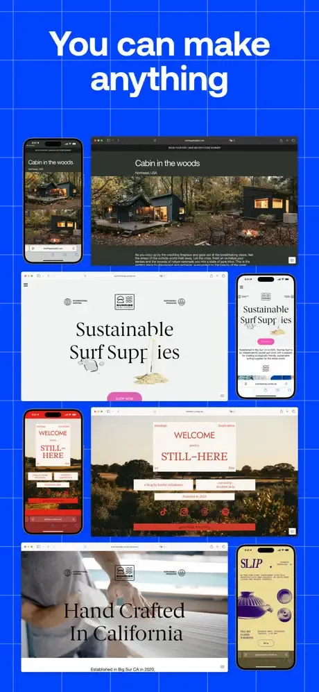 Universe Website Builder App Store screenshot 9