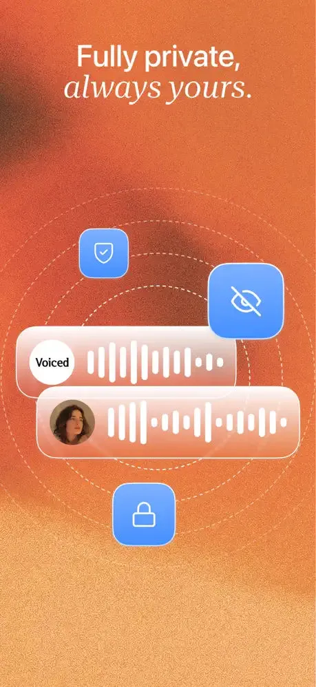 Voiced AI: Talk, Reflect, Grow App Store screenshot 6