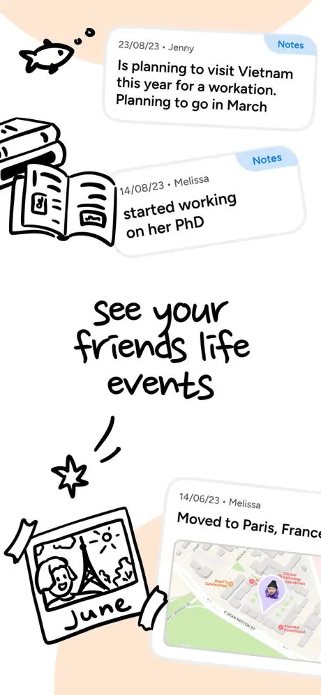What's going on? Friend Diary screenshot 2