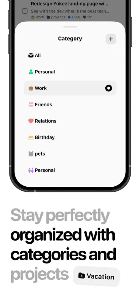 Yukee simple todo list tracker App Store screenshot 6