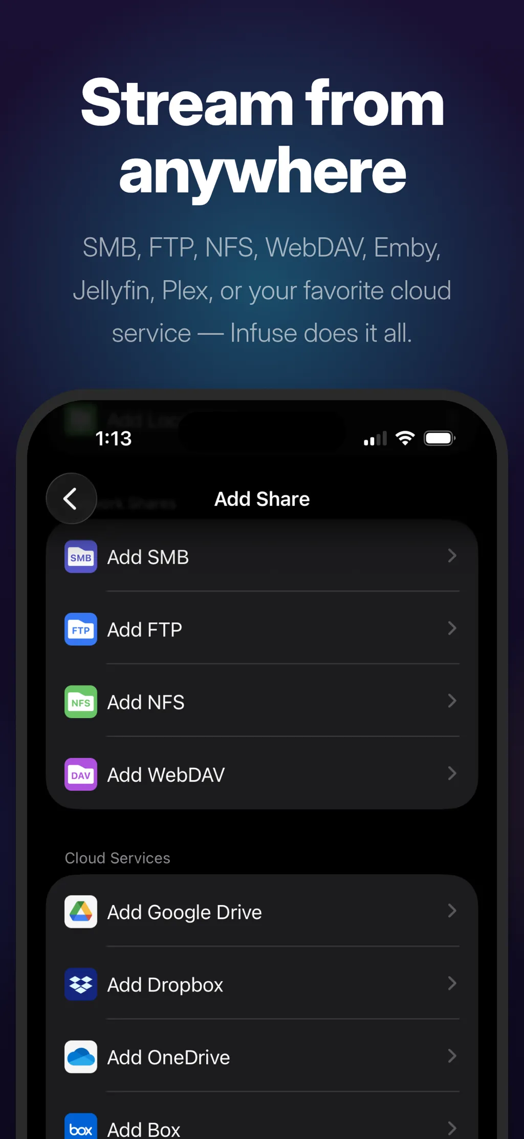 Infuse App Store screenshot 5