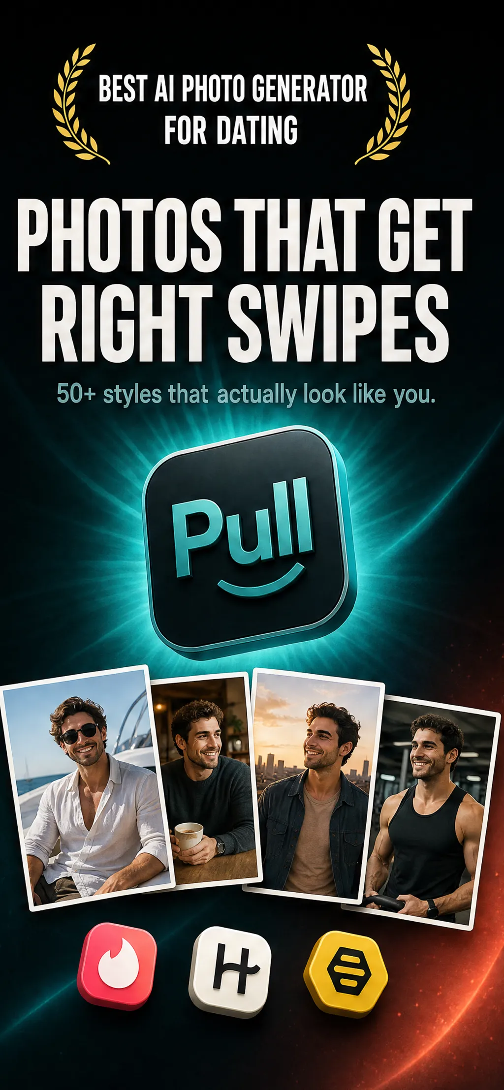 Pull: AI Dating App Photos screenshot 2