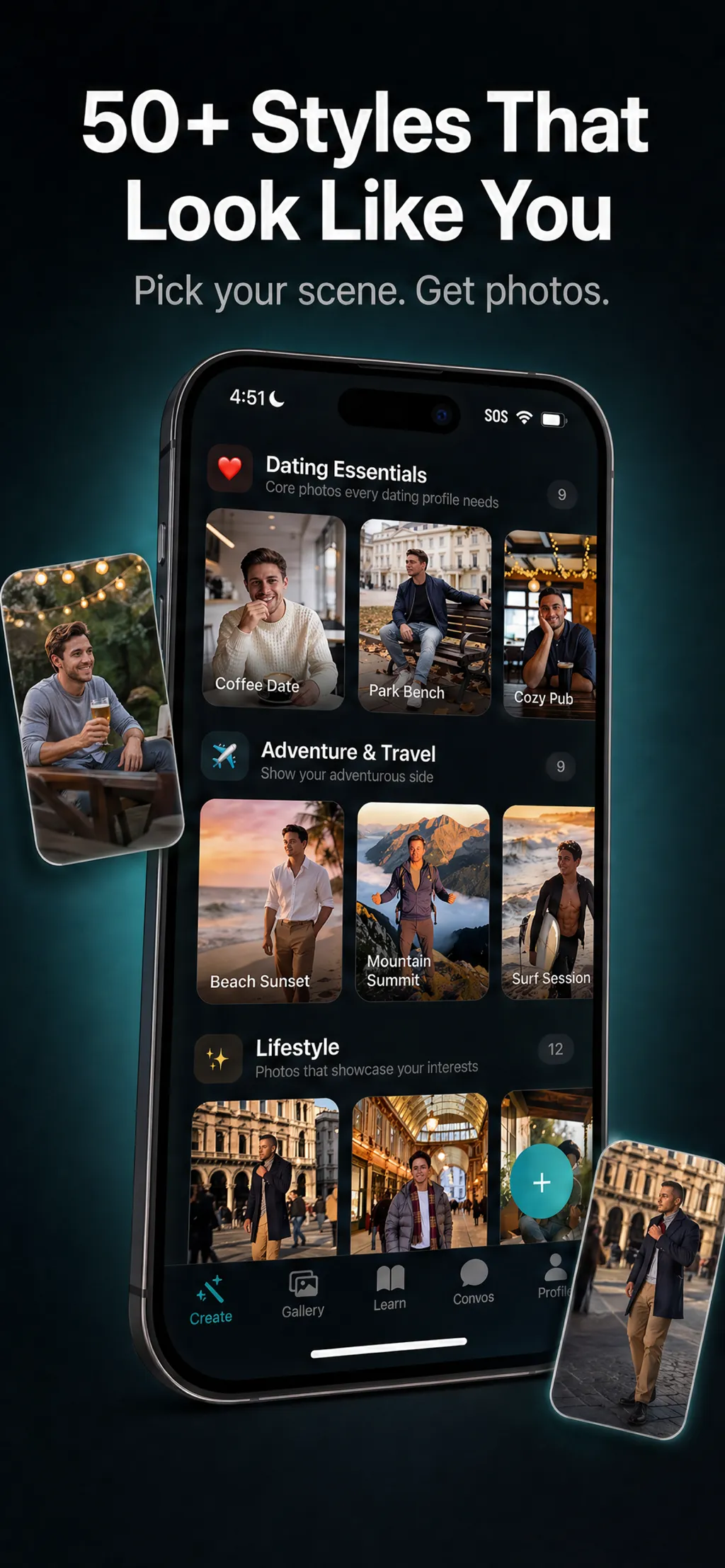 Pull: AI Dating App Photos App Store screenshot 4
