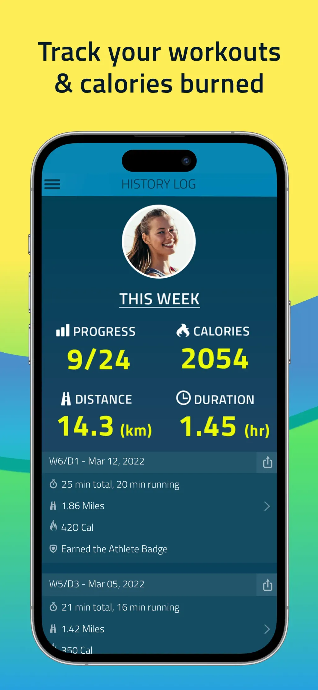 10K Runner, Couch to 10K Run App Store screenshot 5