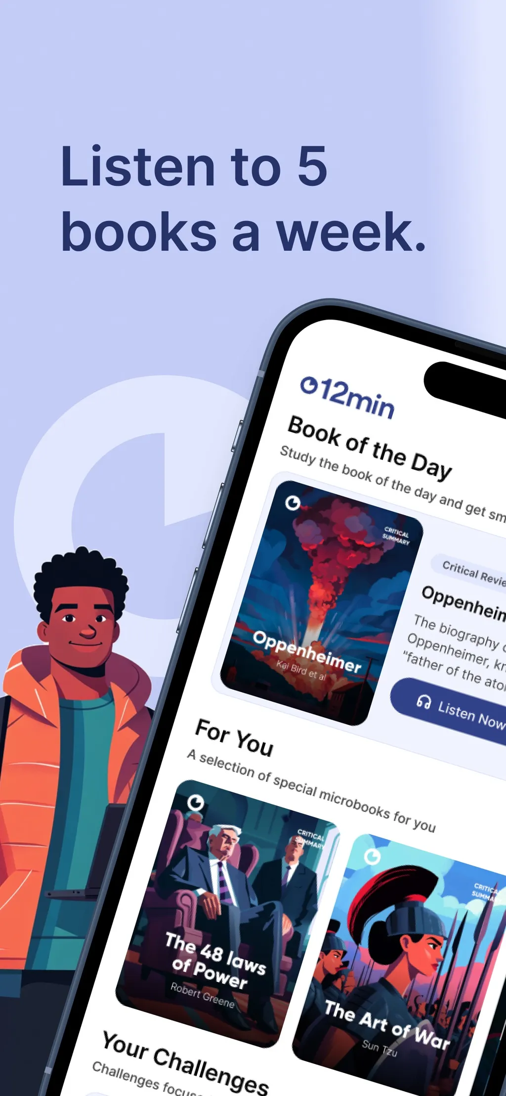 12min: Book Summaries Daily screenshot 1