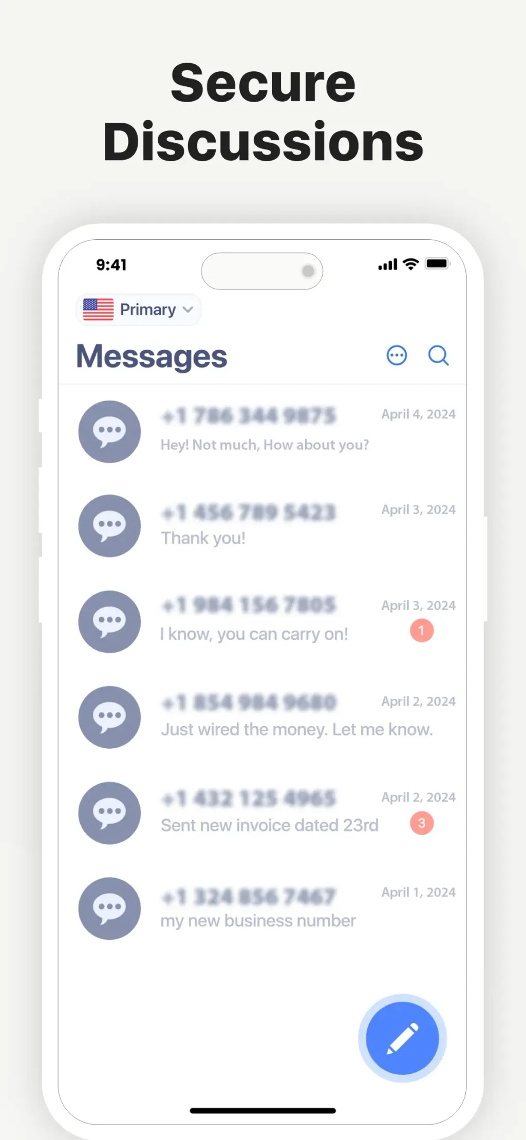 2nd Line - Second phone number screenshot 4