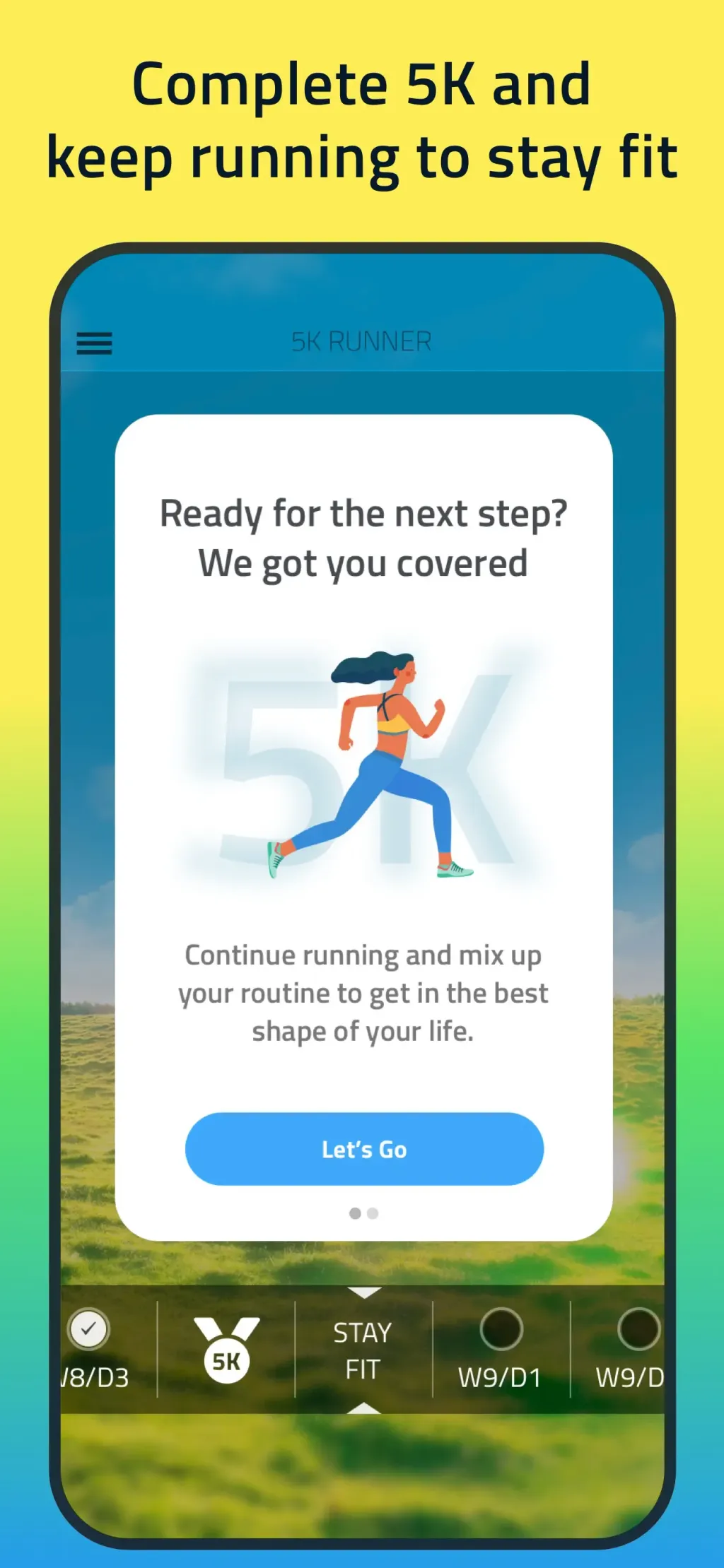 5K Runner: couch potato to 5K App Store screenshot 7