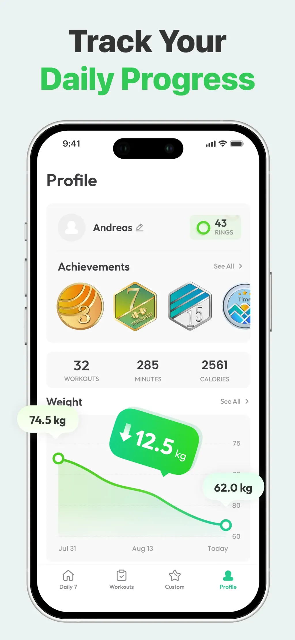 7 Minute Workout: Exercise App App Store screenshot 8
