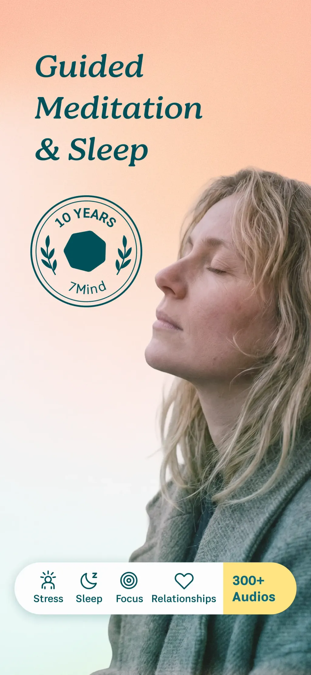 7Mind: Guided Meditation Coach App Store screenshot 1