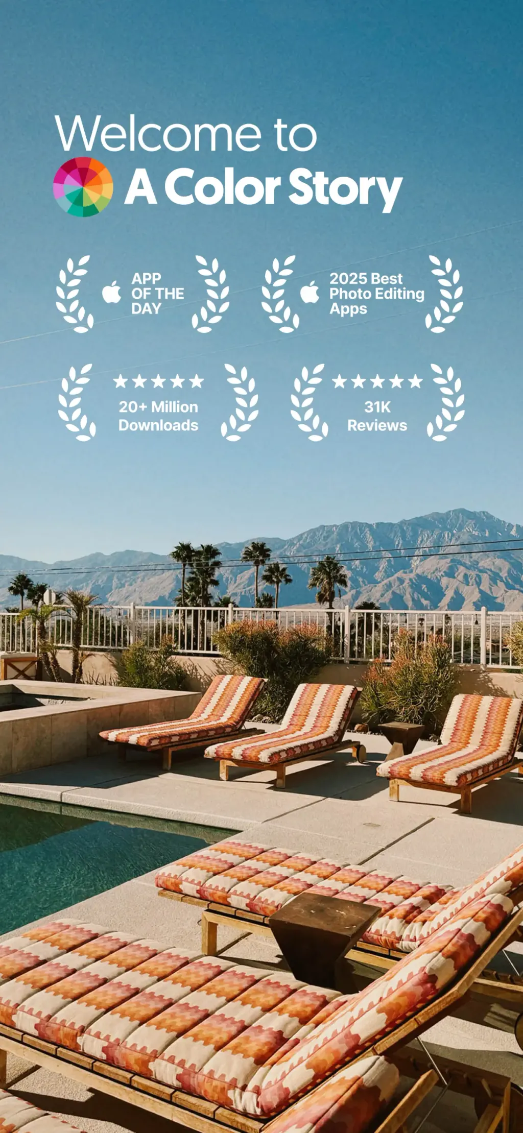 A Color Story: Filter + Effect App Store screenshot 1