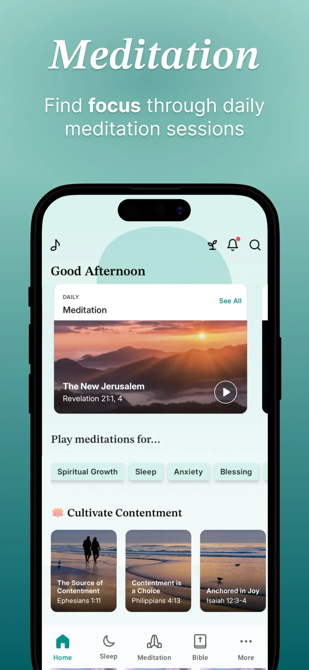 Abide: Bible Prayer Meditation App Store screenshot 5