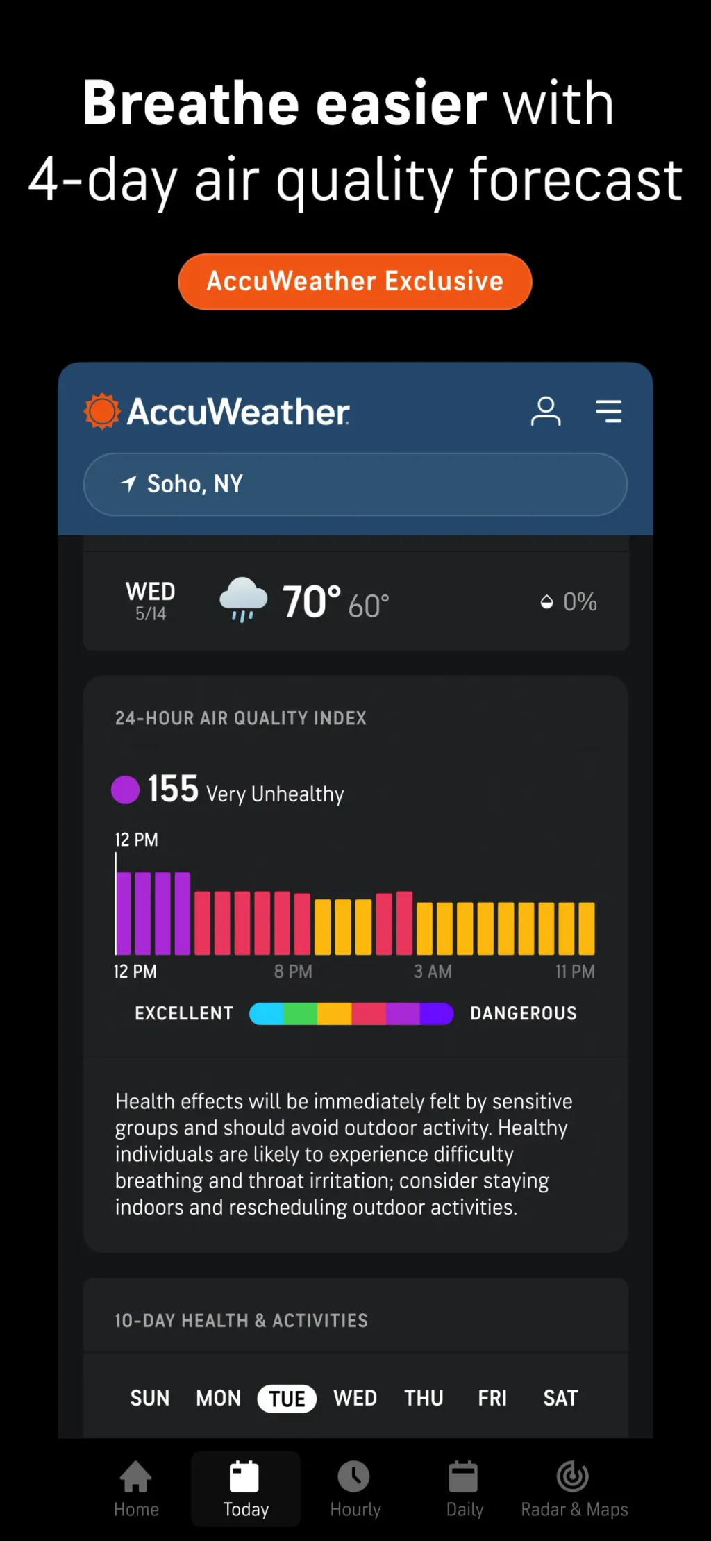 AccuWeather: Weather Forecast App Store screenshot 7