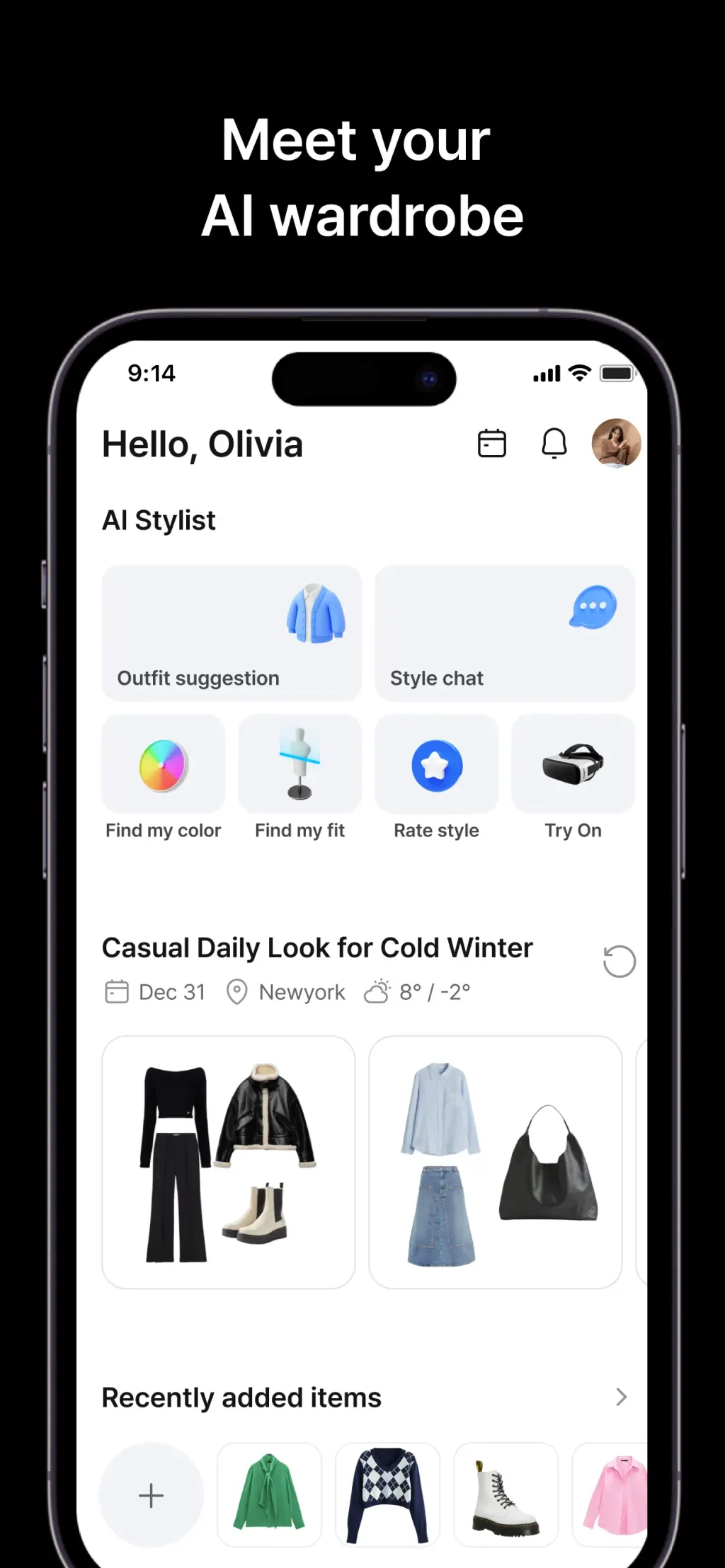 Acloset - AI Fashion Assistant screenshot 1