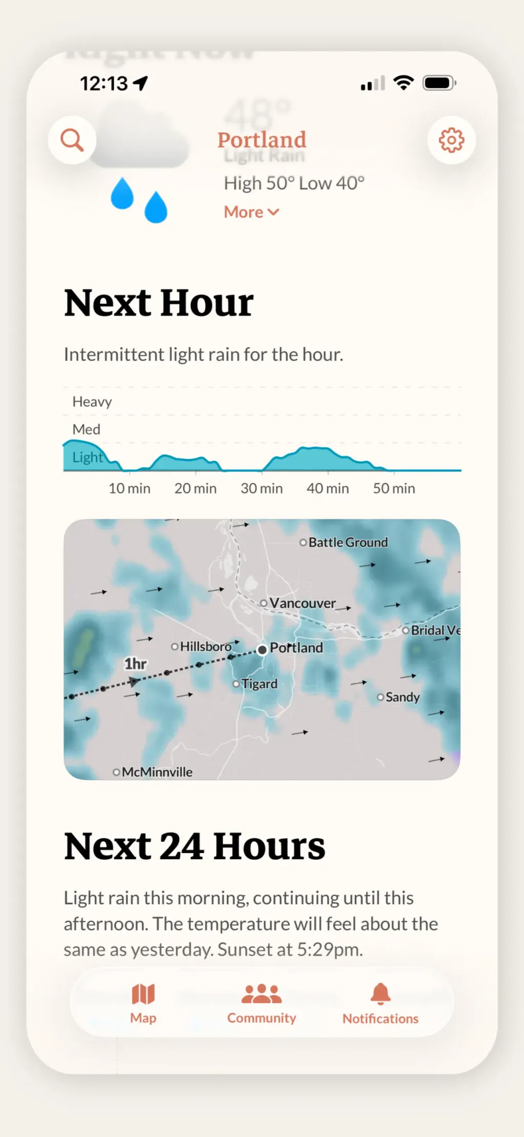 Acme Weather App Store screenshot 2