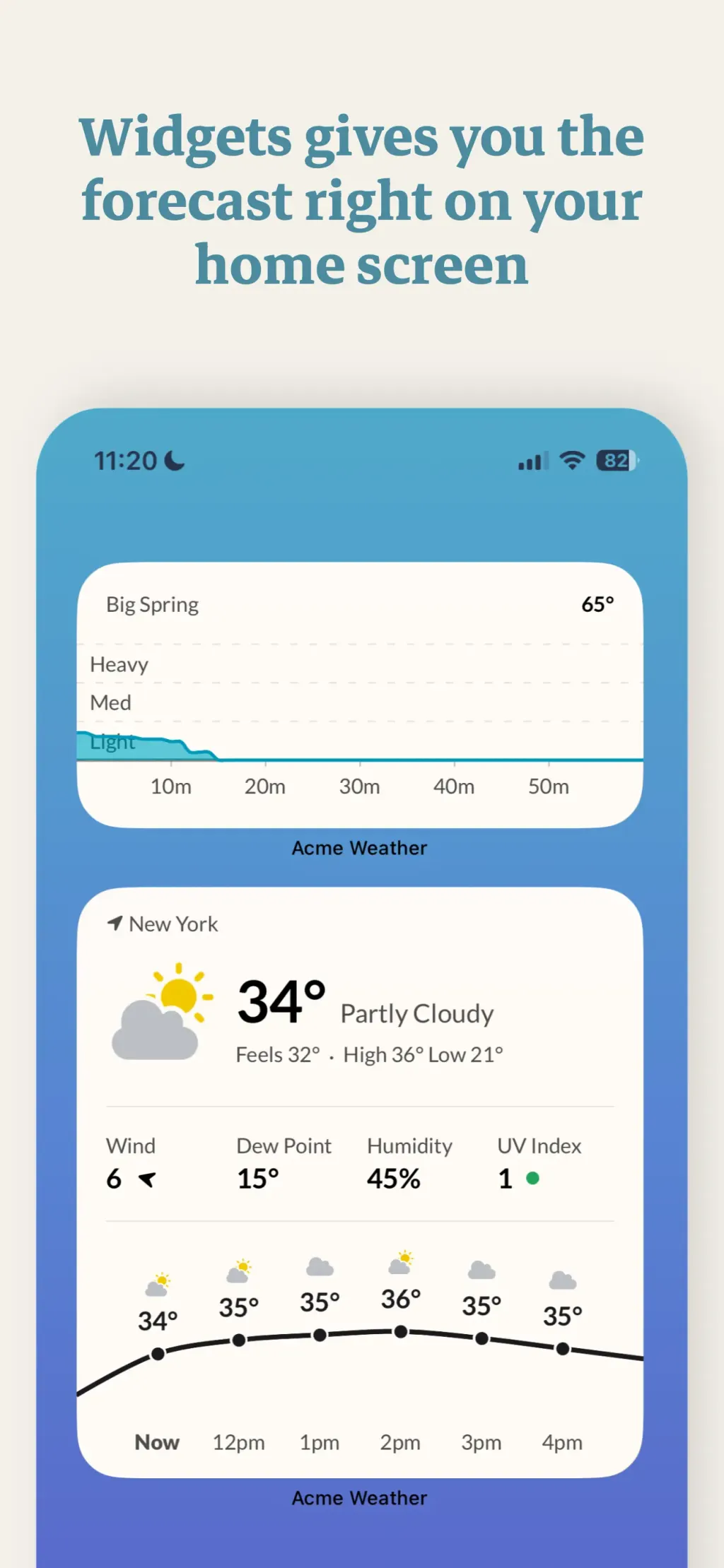 Acme Weather App Store screenshot 7