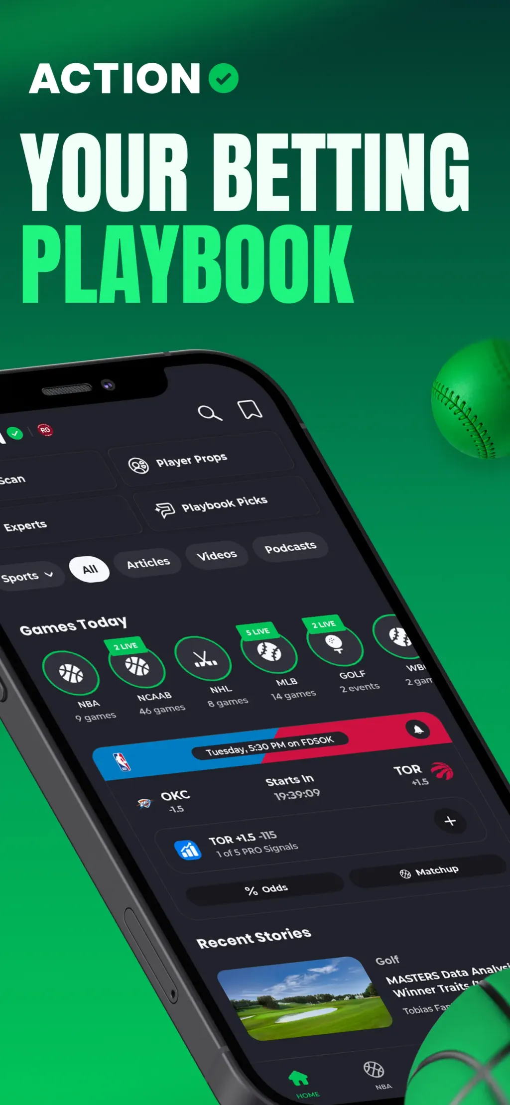 Action Network: Sports Betting screenshot 1