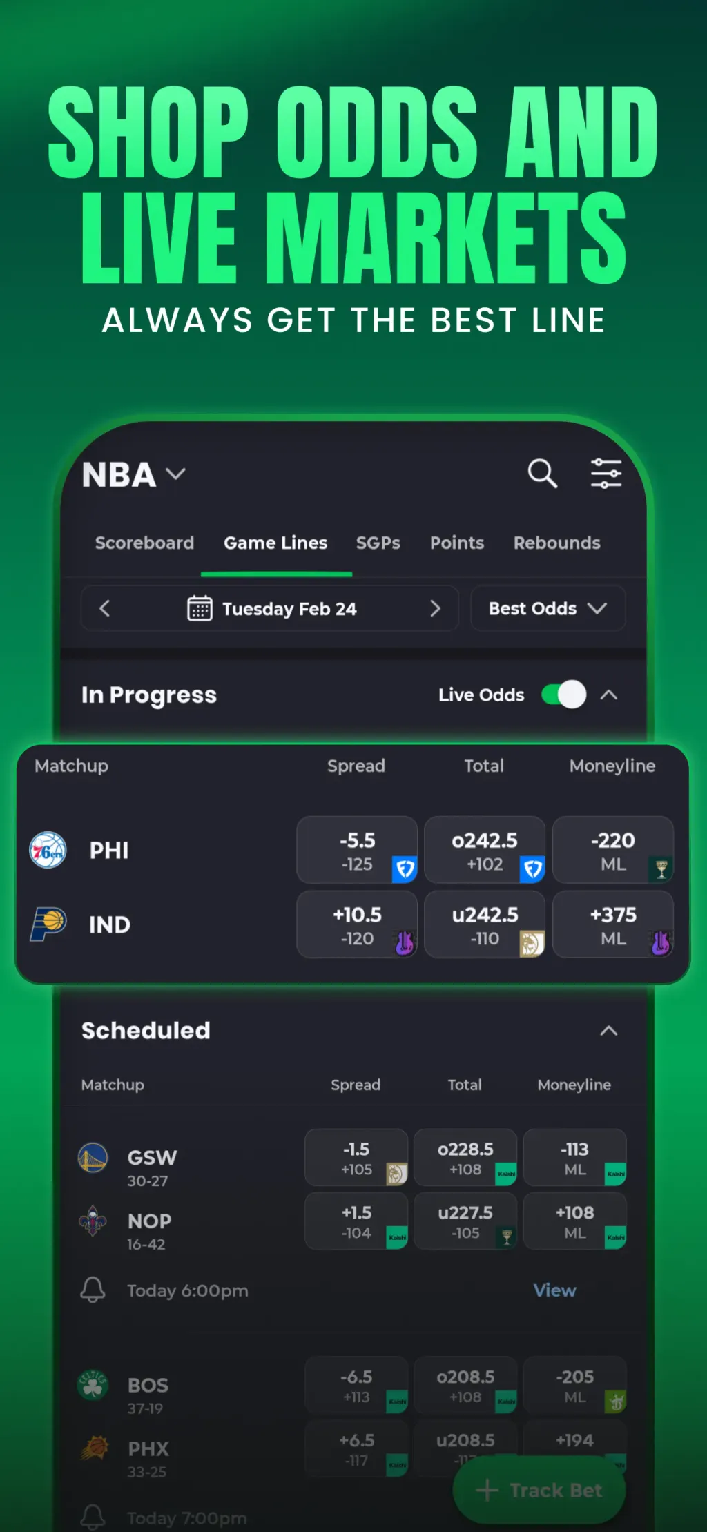 Action Network: Sports Betting App Store screenshot 6