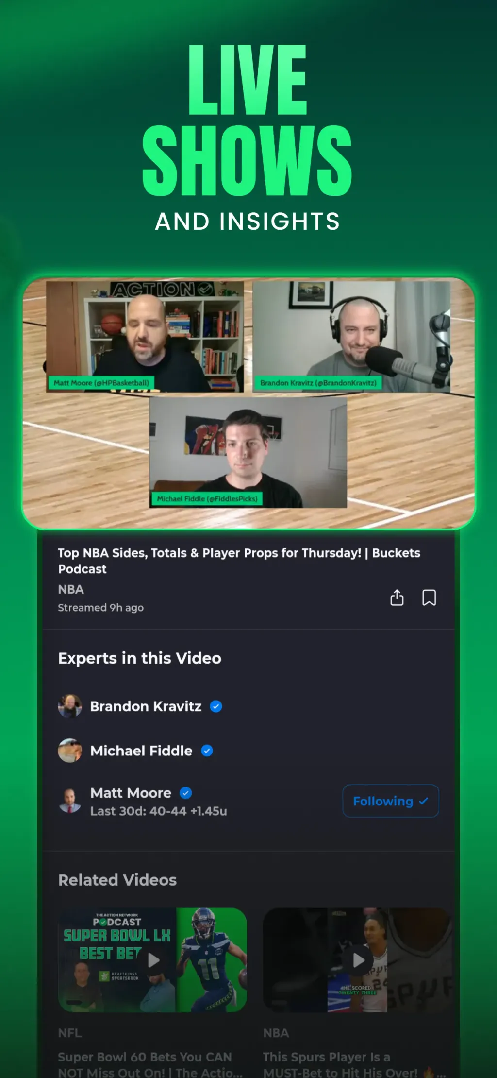 Action Network: Sports Betting App Store screenshot 10