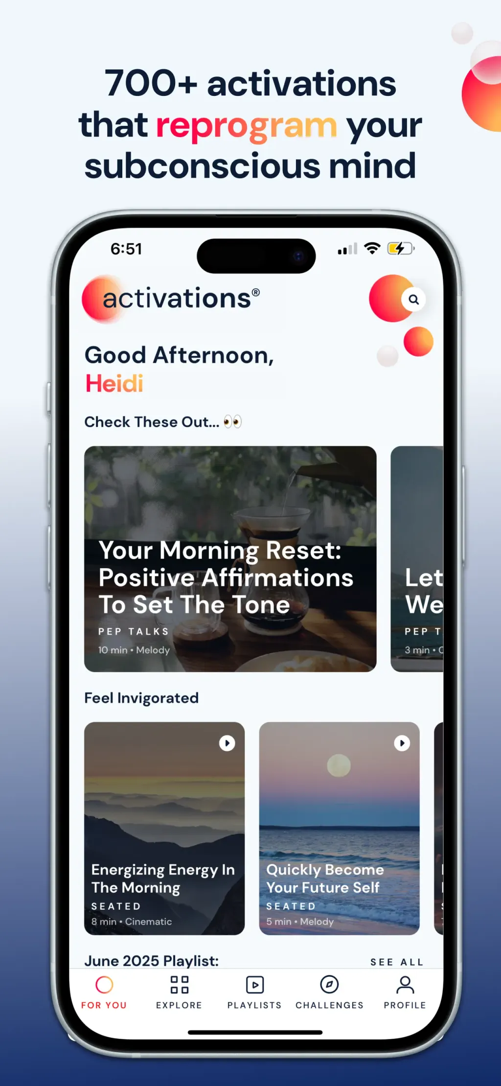 Activations: Daily Motivation screenshot 2