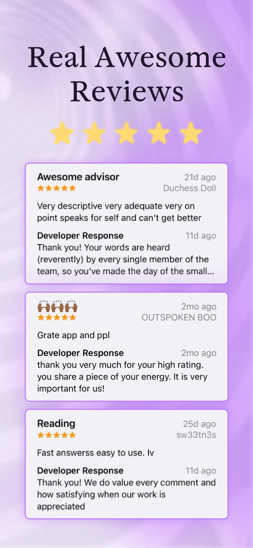 AdAstra Psychic. Tarot Reading App Store screenshot 5