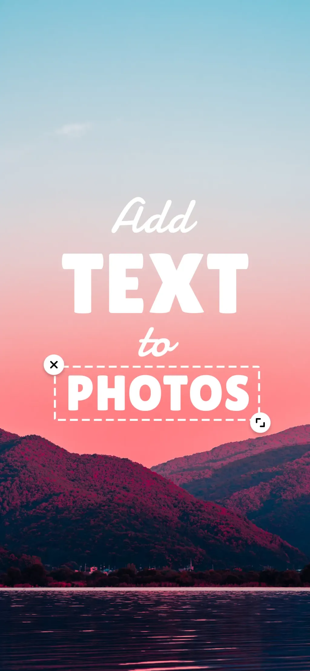 Add Text: Write On Photos screenshot 1