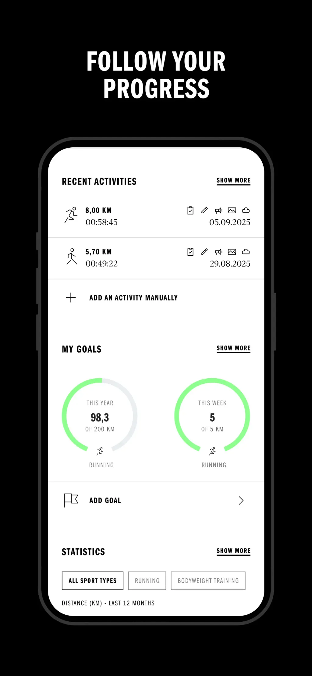 adidas Running: Run tracker App Store screenshot 3