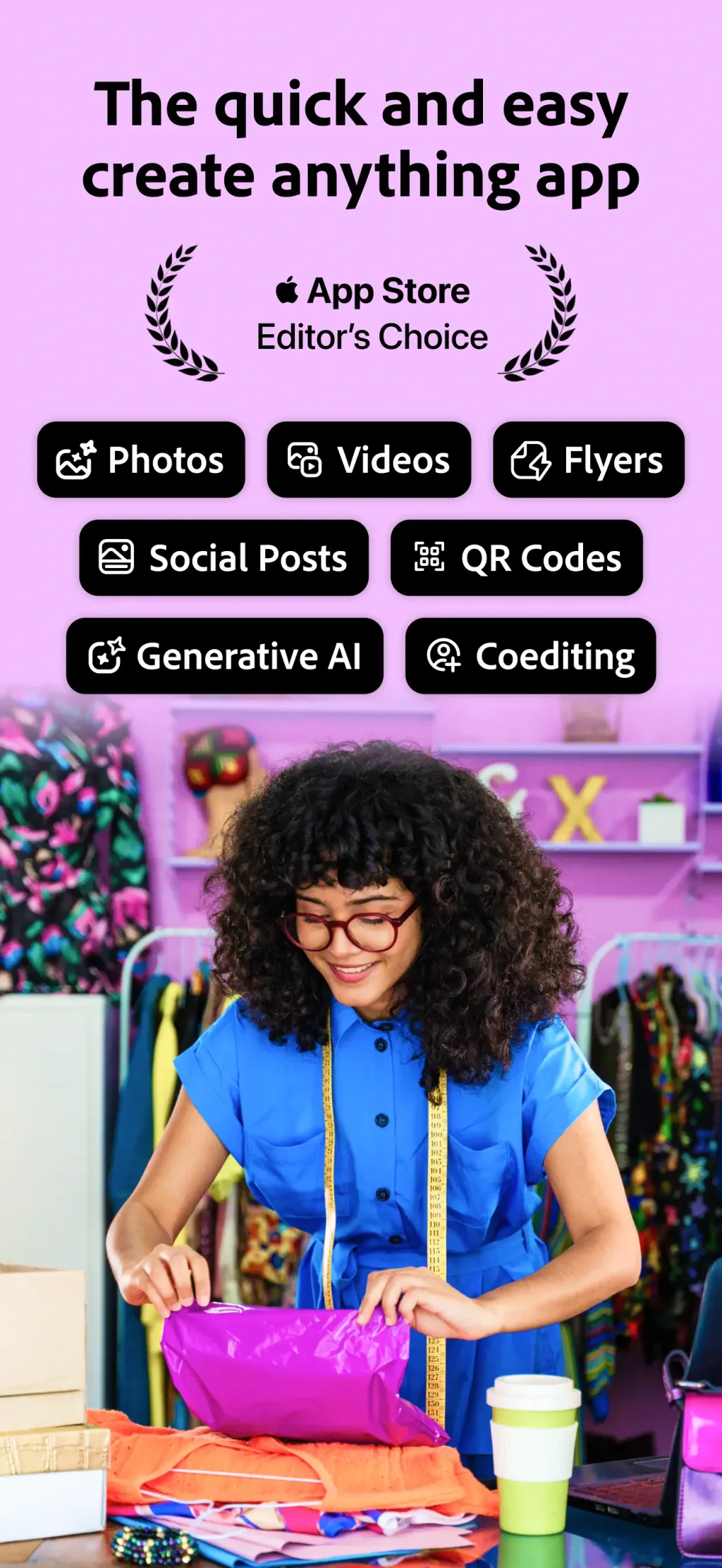 Adobe Express: Create Anything screenshot 1