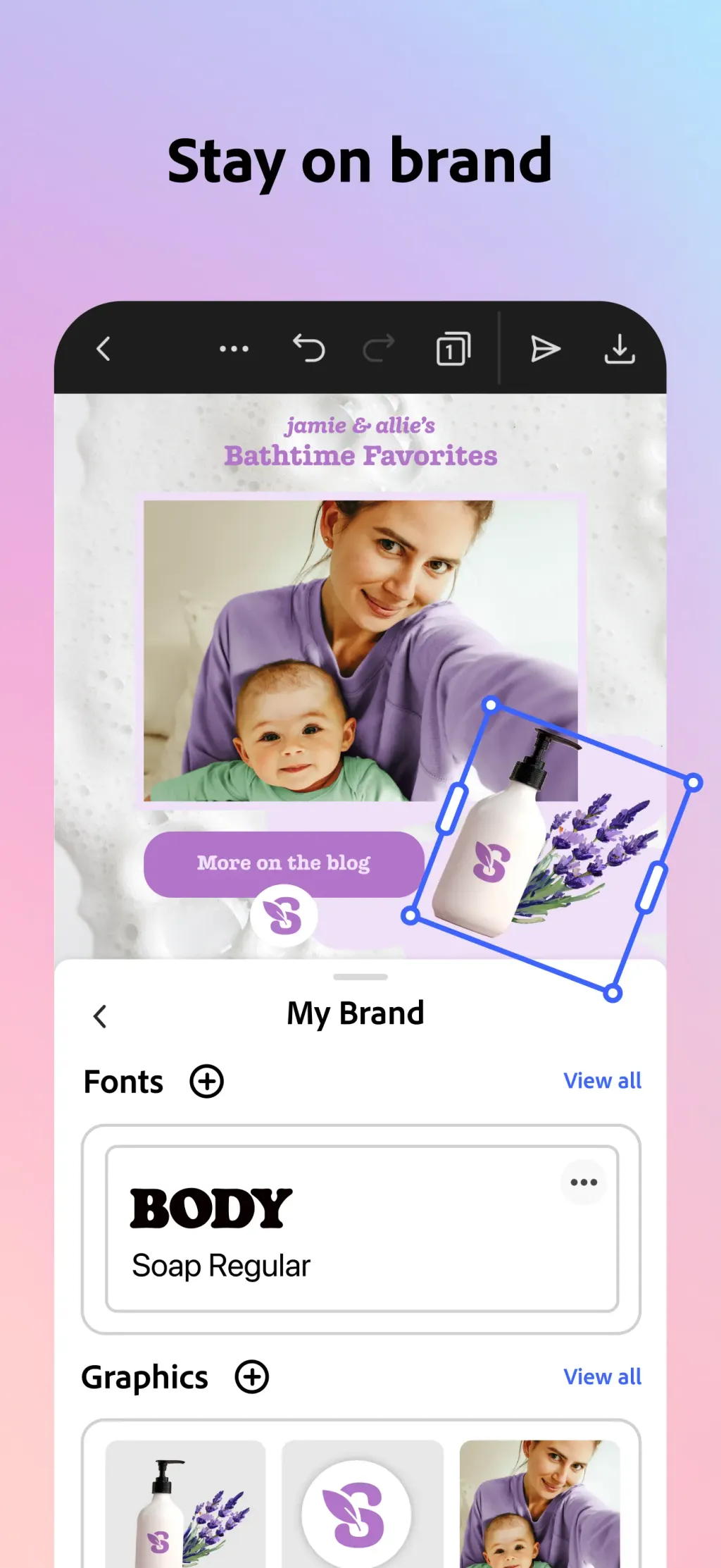 Adobe Express: Create Anything App Store screenshot 8