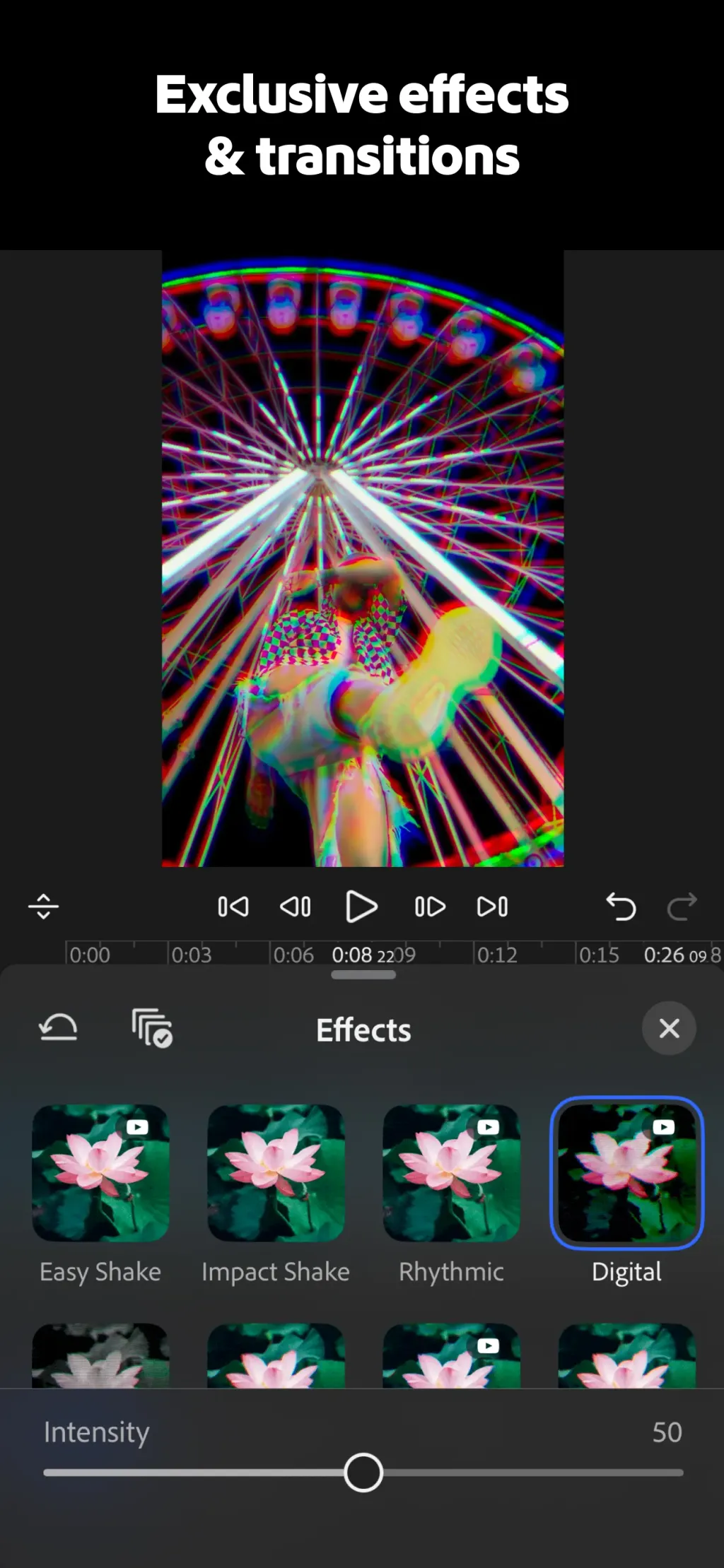 Adobe Premiere AI Video Editor App Store screenshot 4