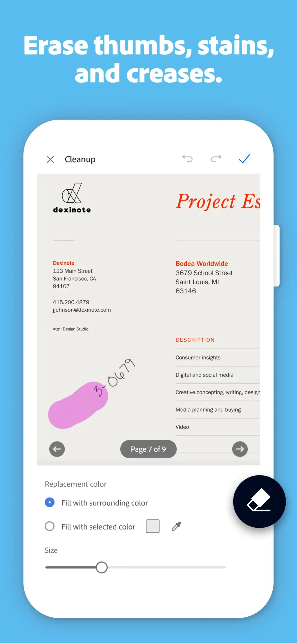 Adobe Scan: PDF & OCR Scanner App Store screenshot 5