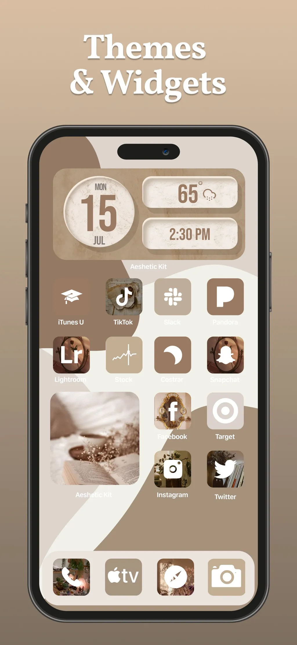 aesthetic kit: widgets, themes App Store screenshot 2