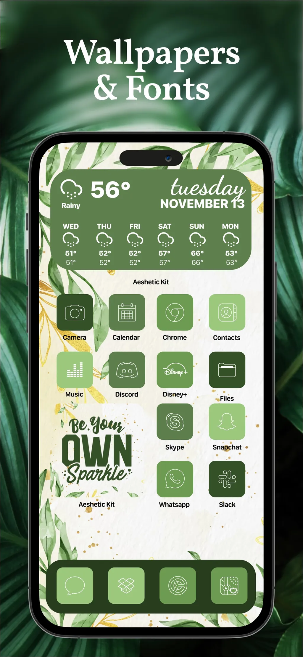 aesthetic kit: widgets, themes App Store screenshot 3