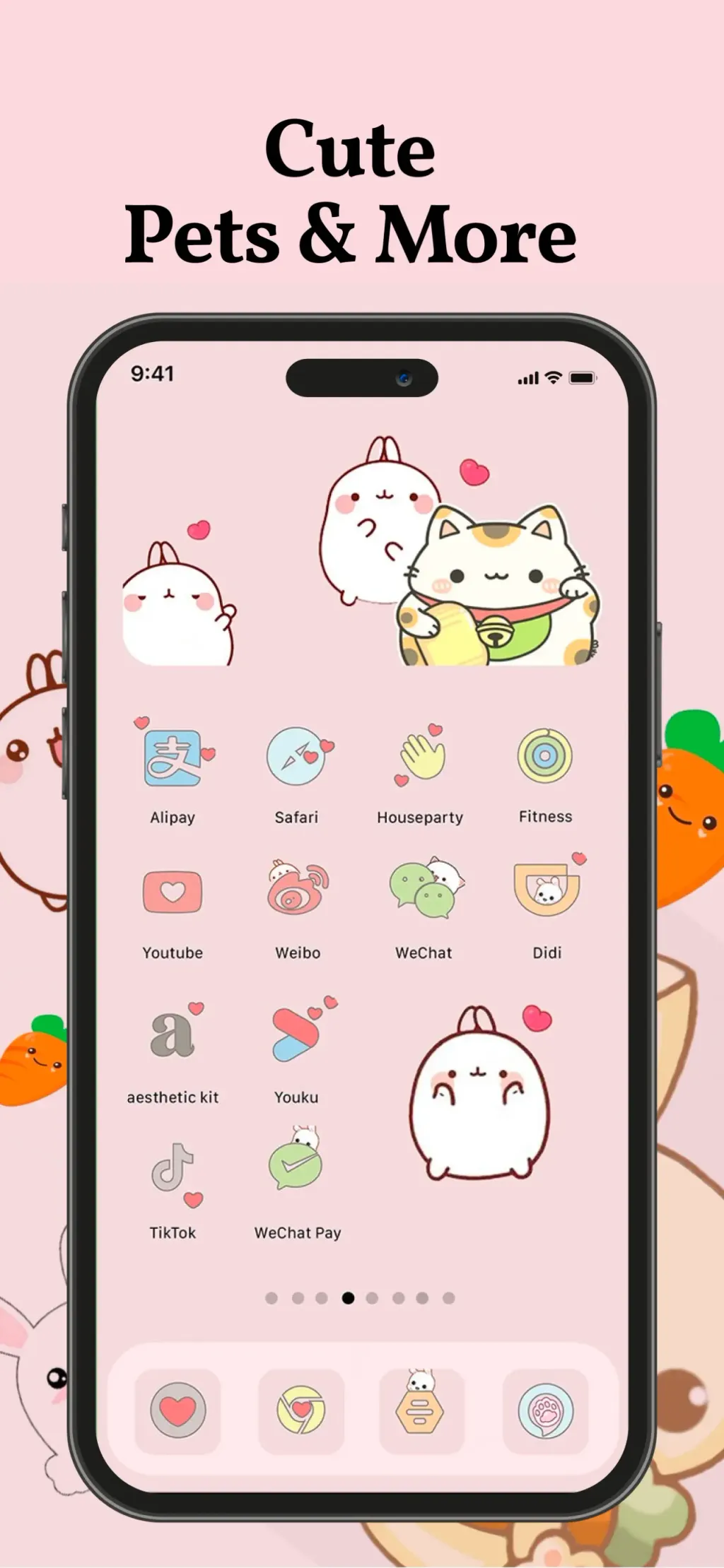aesthetic kit: widgets, themes App Store screenshot 10