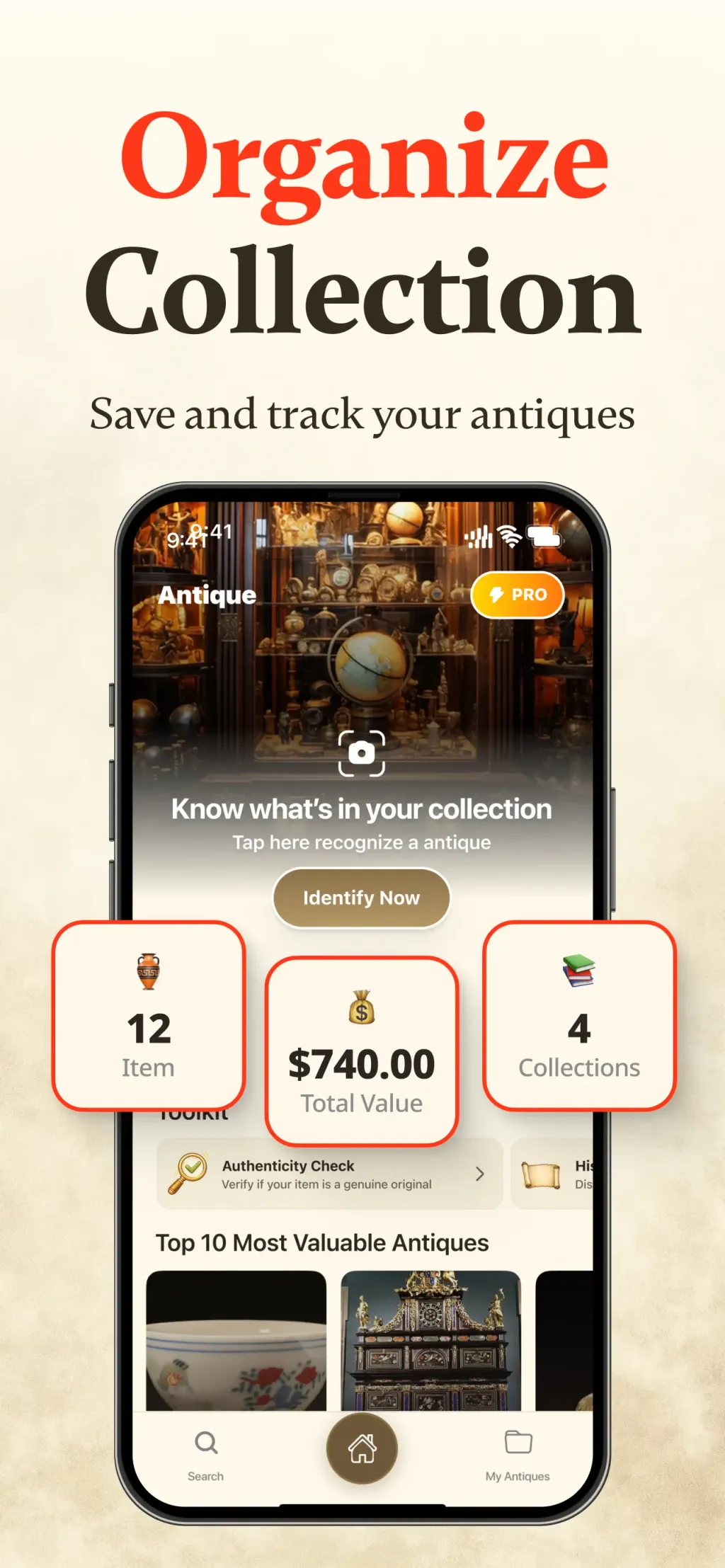 AI Antique Identifier - Antiqo screenshot 1