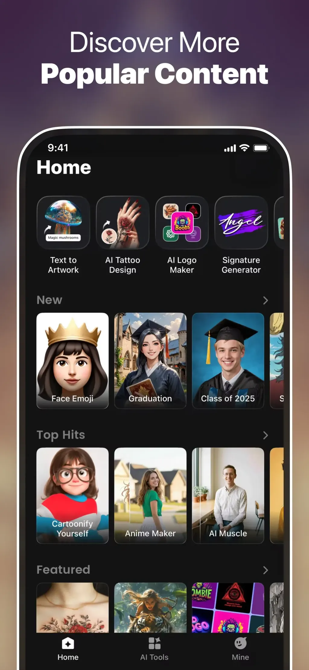 AI Art Generator,Photo Enhance App Store screenshot 10