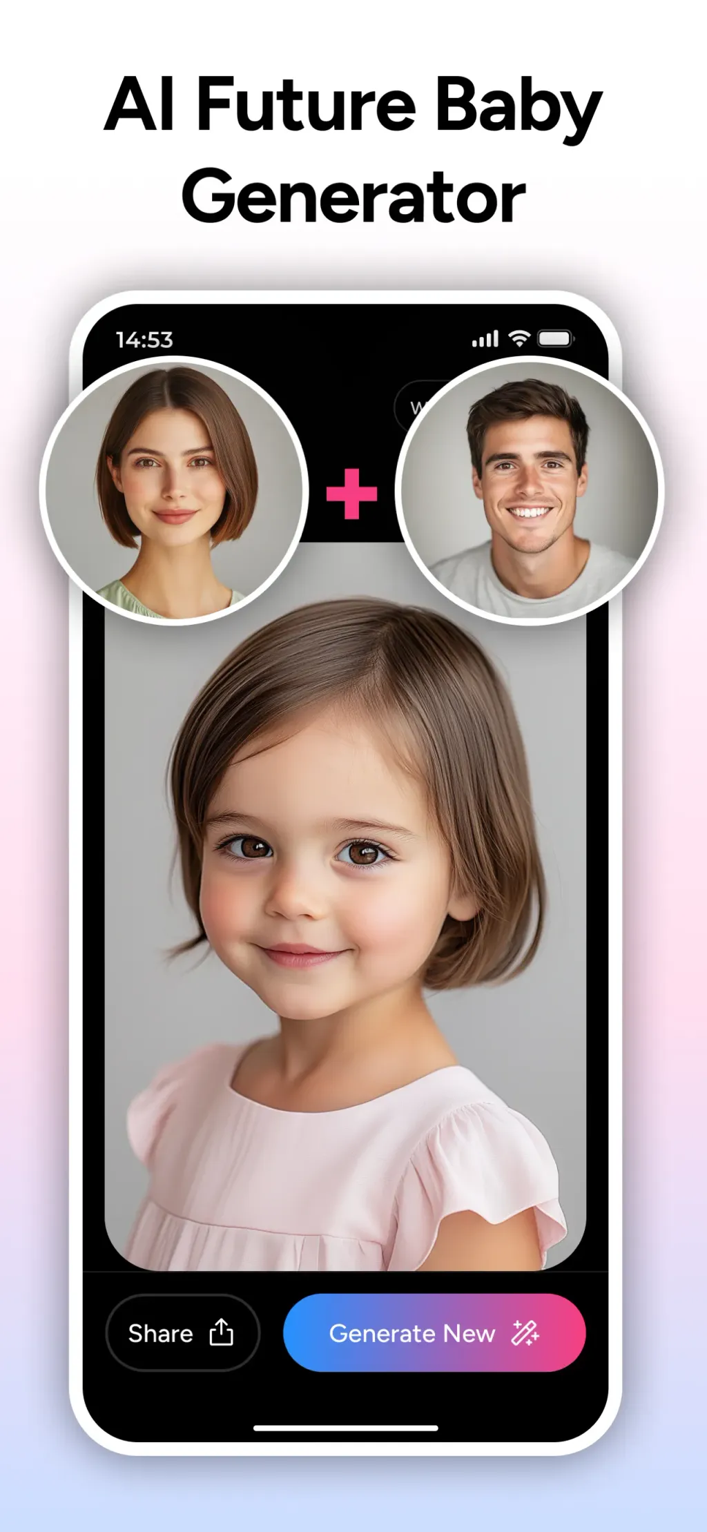 AI Baby Generator - TinyFaces App Store screenshot 1