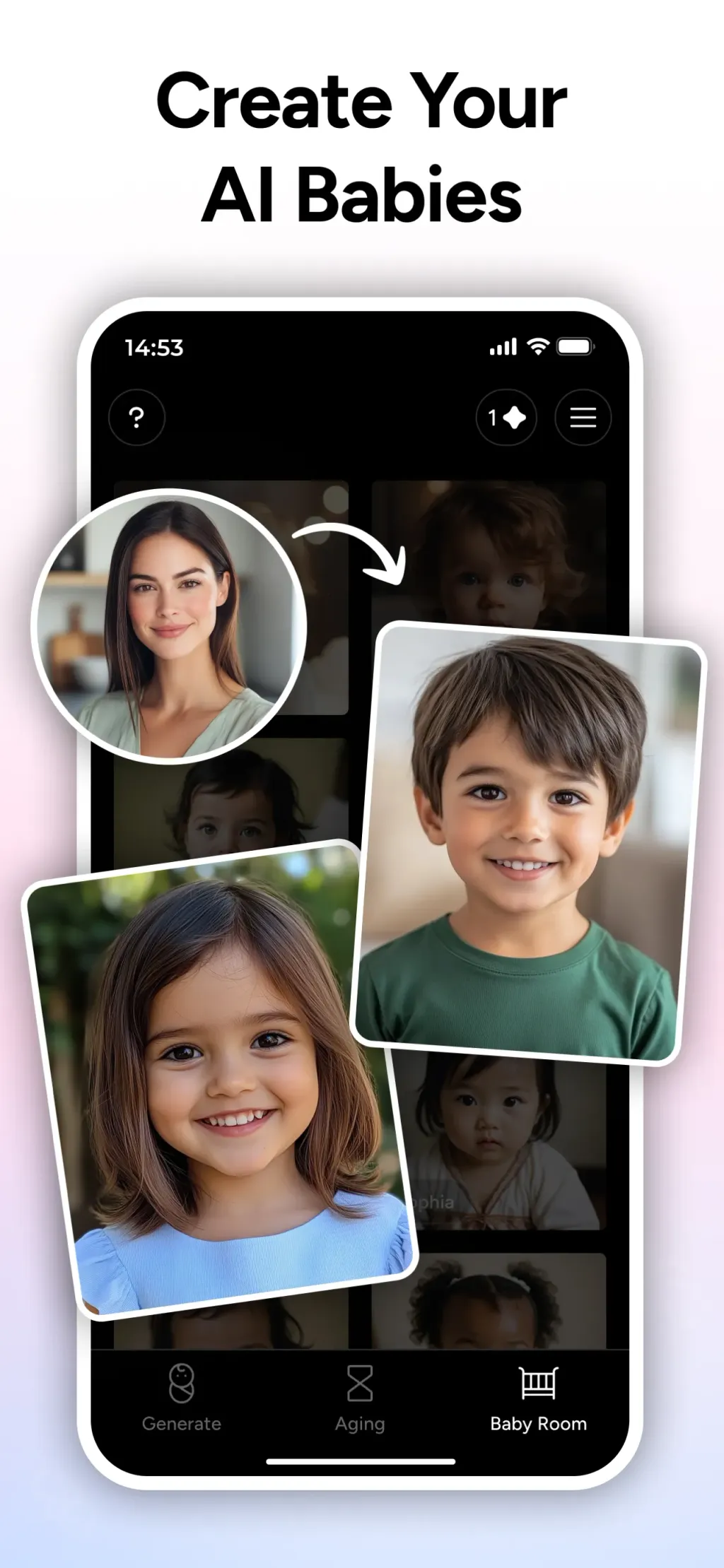 AI Baby Generator - TinyFaces App Store screenshot 3