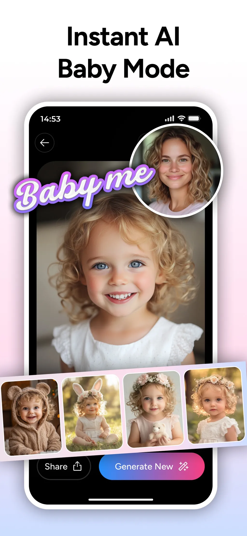 AI Baby Generator - TinyFaces App Store screenshot 4