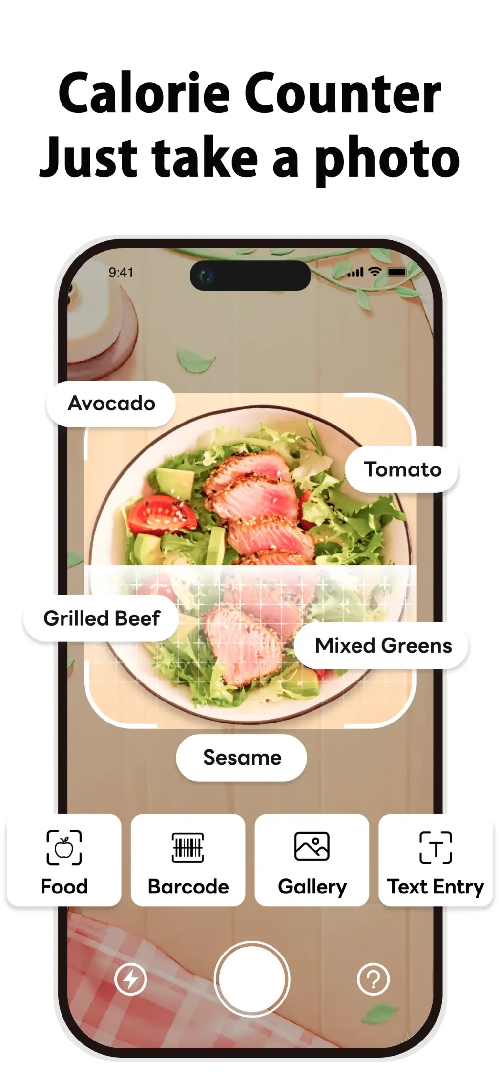 AI Calorie Counter:FoodPilot App Store screenshot 2