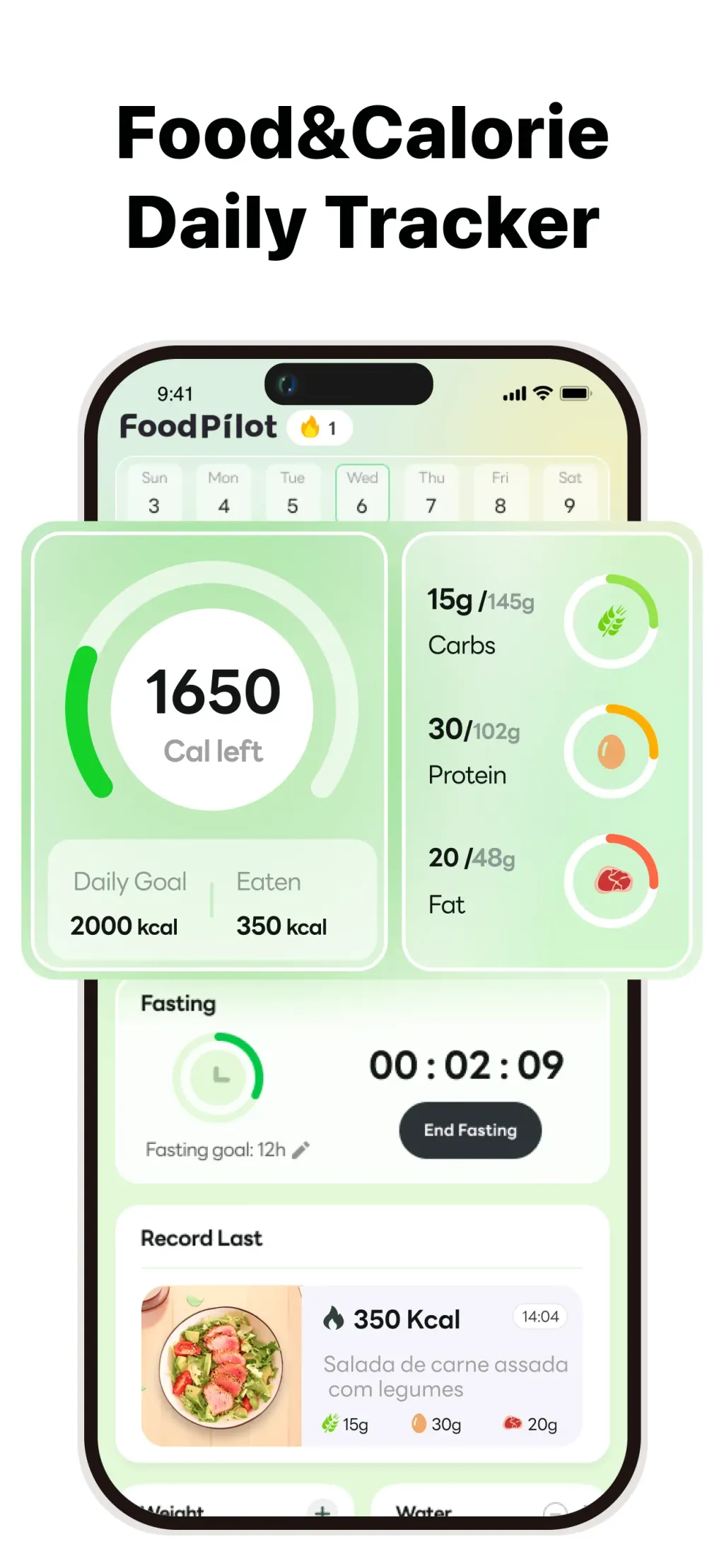 AI Calorie Counter:FoodPilot App Store screenshot 4
