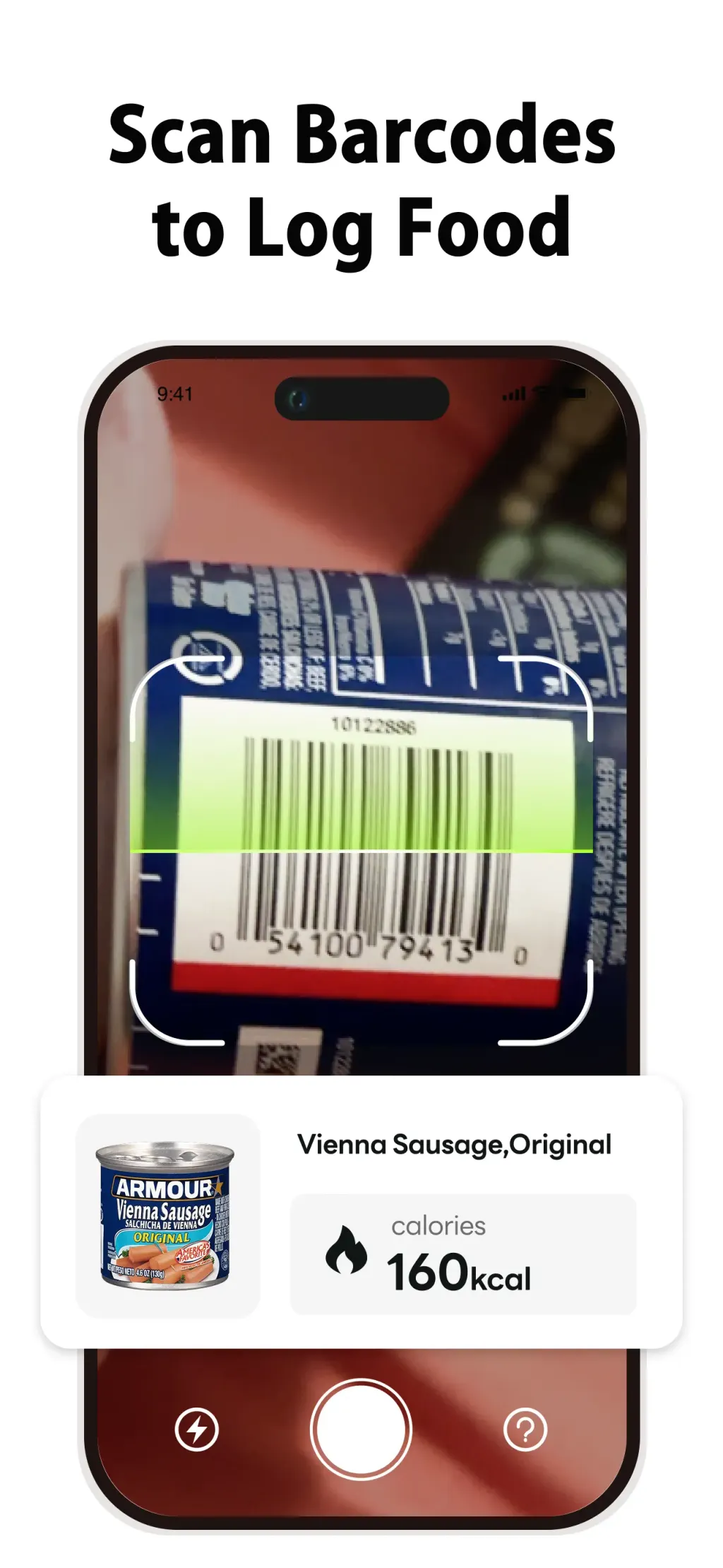 AI Calorie Counter:FoodPilot App Store screenshot 5