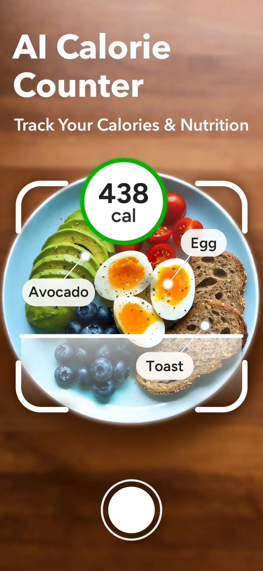 AI Calorie Tracker: CaloCare screenshot 1