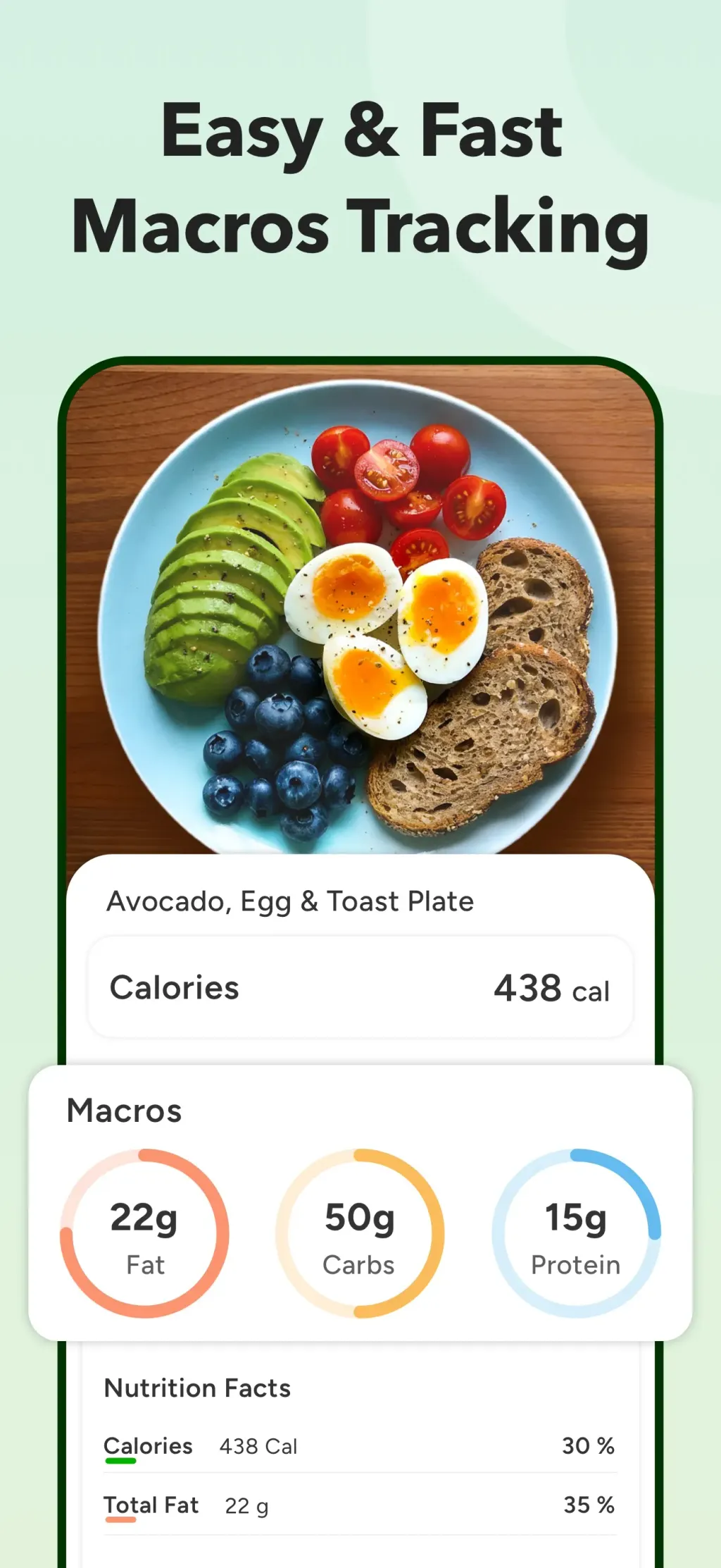 AI Calorie Tracker: CaloCare screenshot 2