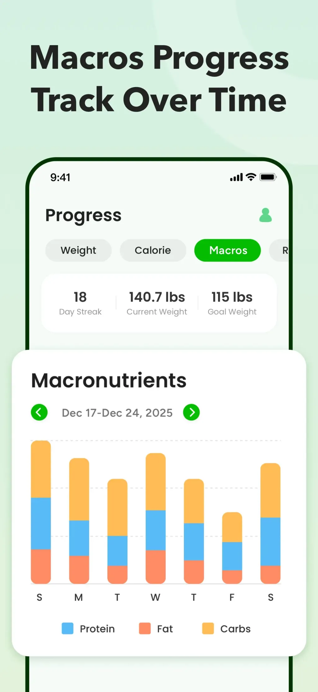 AI Calorie Tracker: CaloCare App Store screenshot 8