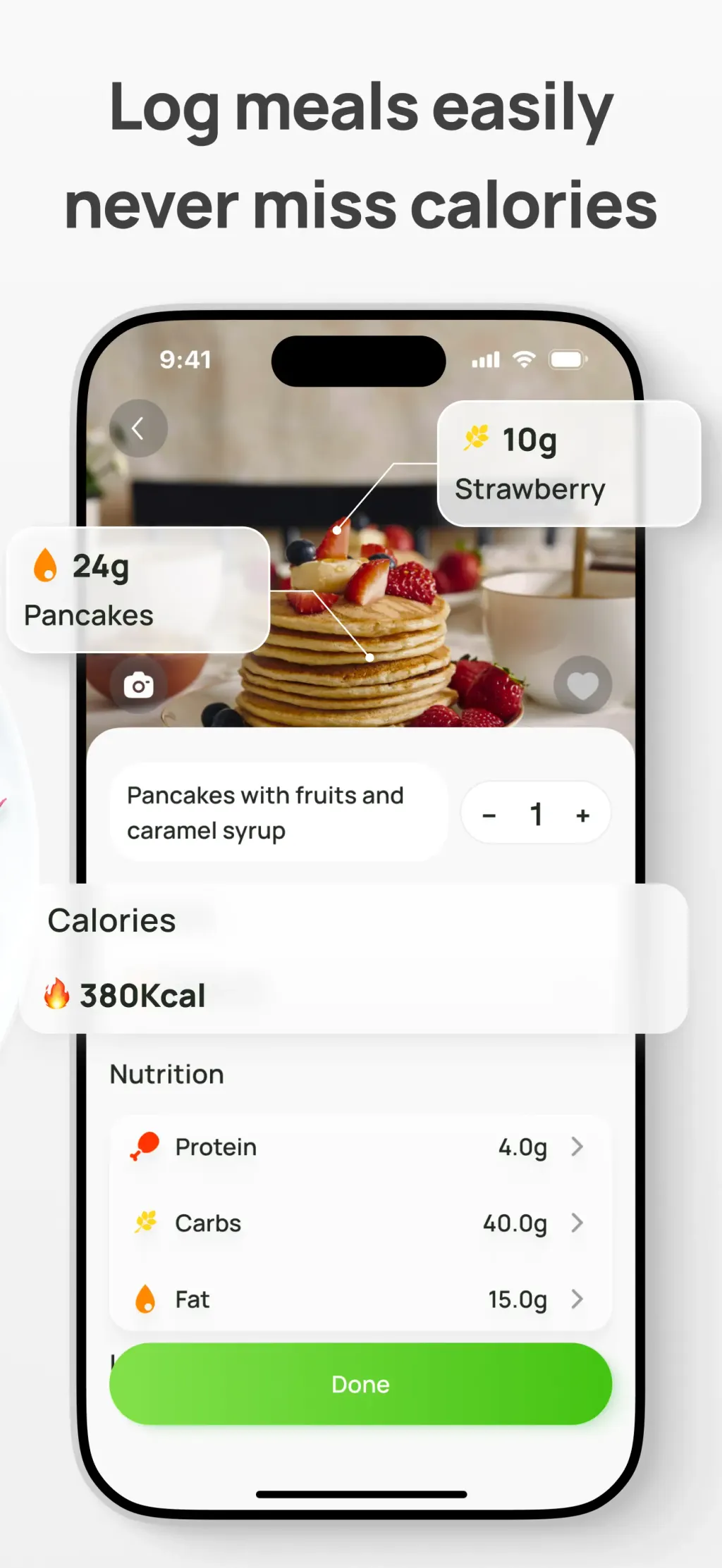 AI Calorie Counter & Meal Plan screenshot 1