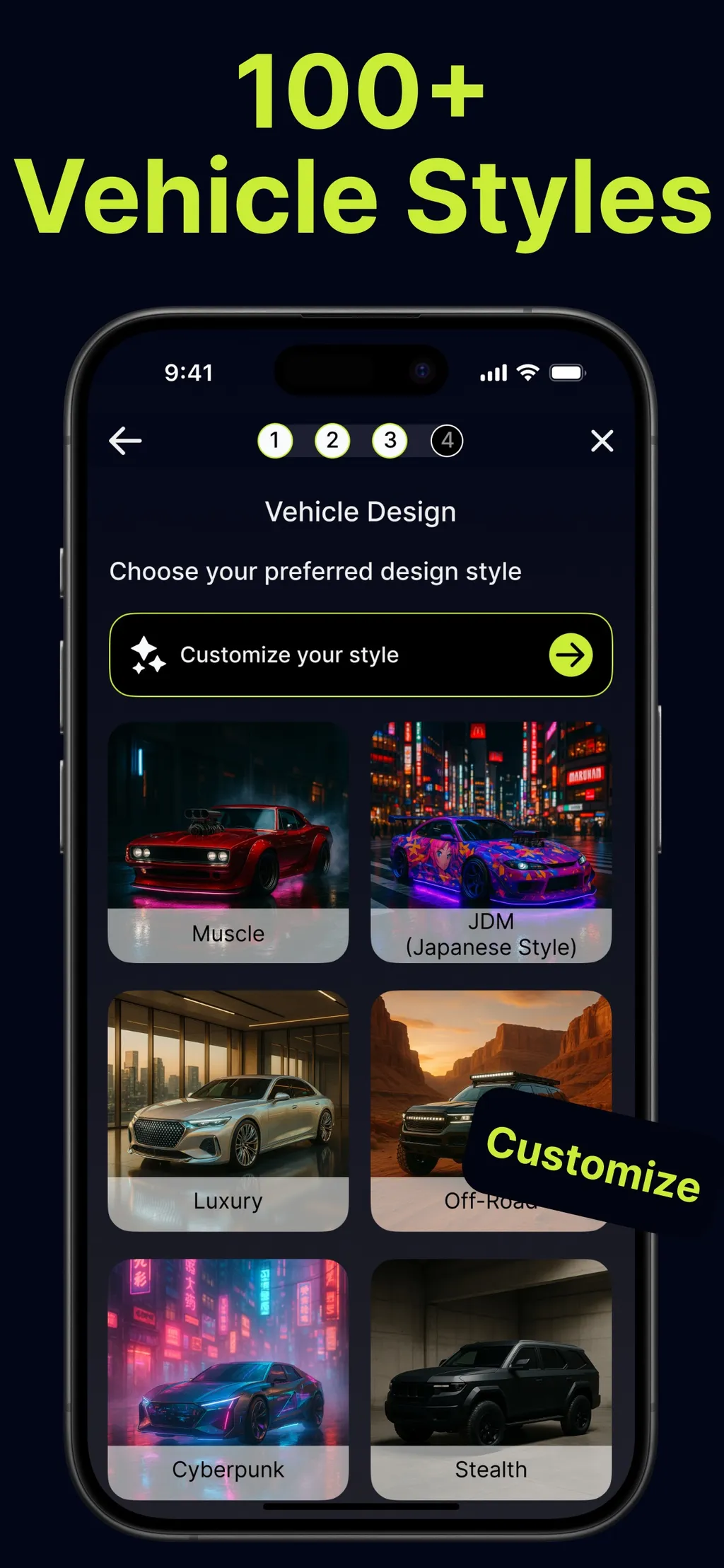 AI Car Designer Modify & Tune screenshot 7