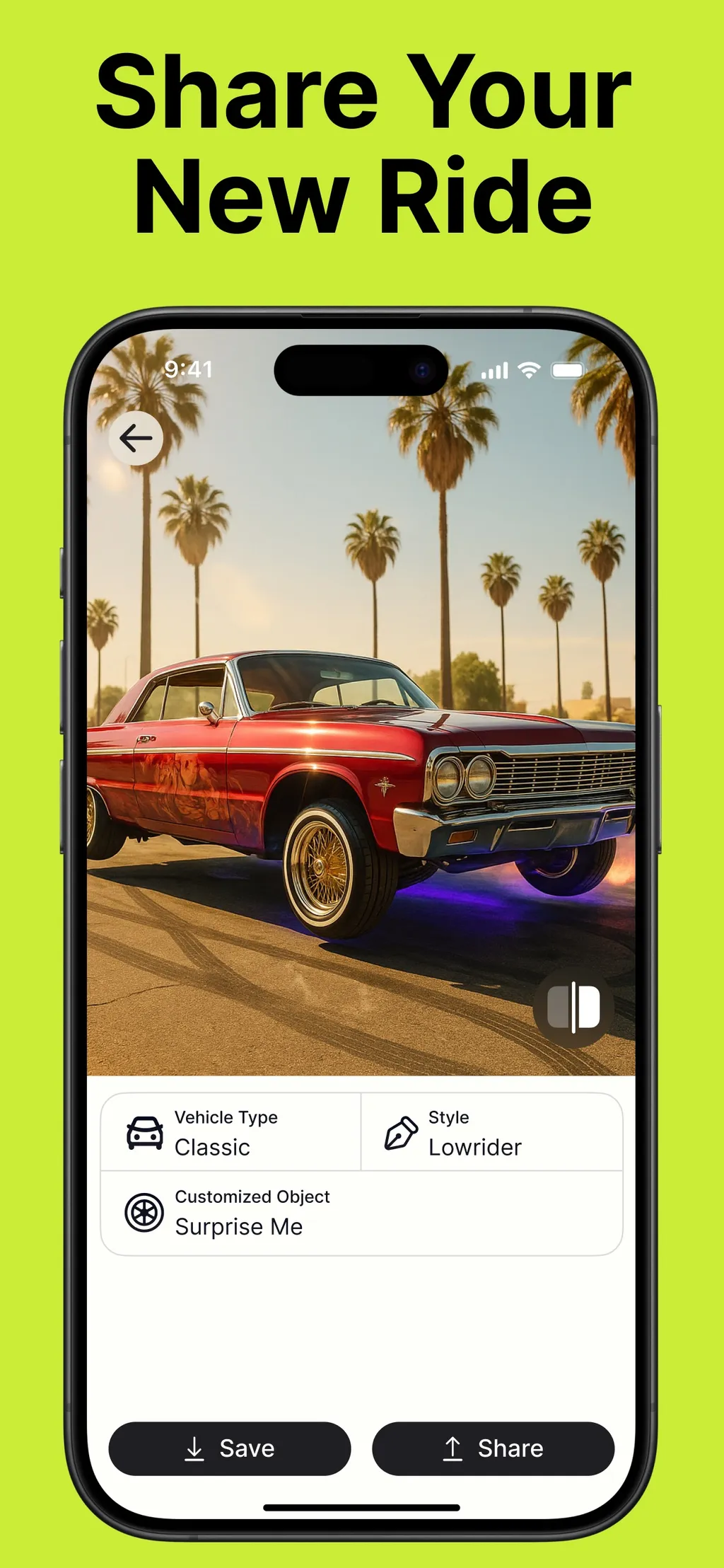 AI Car Designer Modify & Tune App Store screenshot 10